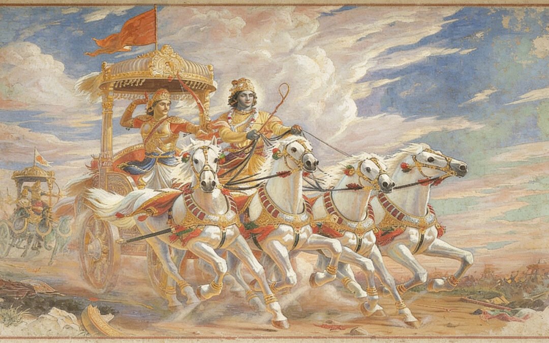 Bhagavad Gîtā – 1.1 : Le Contexte et le Conflit – Diagnostic du Champ de Bataille (Versets 1-20)