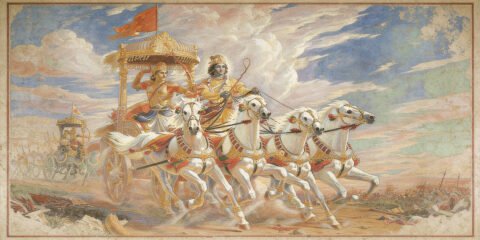 Bhagavad G&icirc;tā &ndash; 1.1 : Le Contexte et le Conflit &ndash; Diagnostic du Champ de Bataille (Versets 1-20)
